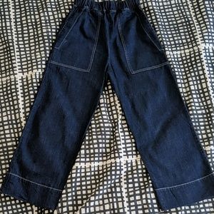 Micaela Greg Utility Pant in Indigo Denim